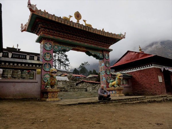 Ворота Монастыря Тяньгбоче